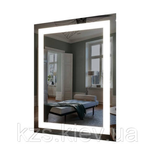 Дзеркало для макіяжу (світло в обличчя) 800 х 600 мм., фото 1