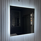 Дзеркало з LED підсвічуванням 400 х 400 мм., фото 3