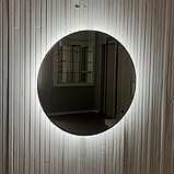 Дзеркало з LED підсвічуванням Д-700 мм., фото 2