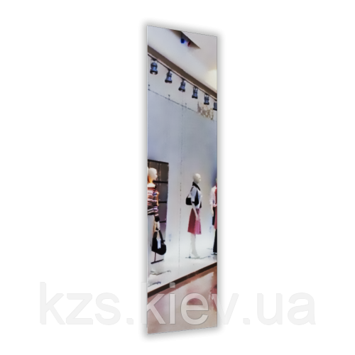 Дзеркало прямокутне з полірованим краєм 1200 х 300 мм., фото 1