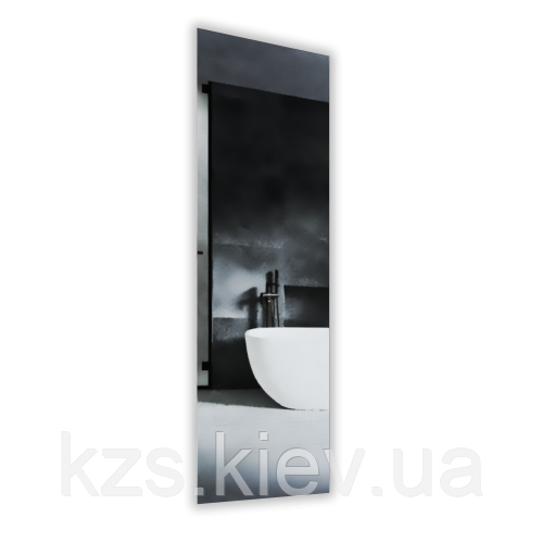 Дзеркало прямокутне з полірованим краєм 1000 х 300 мм., фото 1