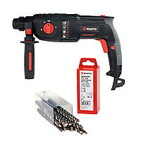 Перфоратор електричний H 26-MLS CLASSIC + Набір бурів SDSPLUS-DUO-SV, 12 предметів Wurth (K5717059011)
