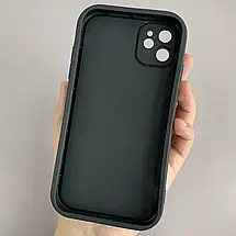 Чохол для iPhone 11 чорний чохол із принтом із тюльпанами на телефон айфон 11 r02h, фото 2