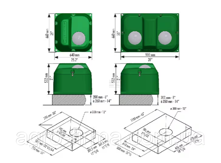 Ізольована поїлка UNO -40 л, фото 1