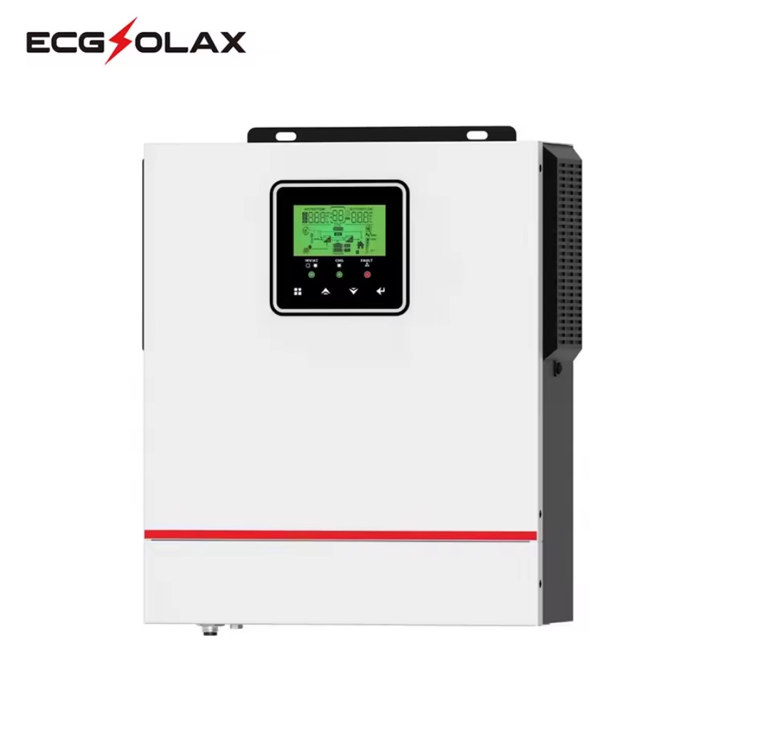 Гібридний сонячний інвертор MPPT 80A ECGSOLAX 24V 220 V 1.5KW Сонячний інвертор Чиста синусоїда, фото 1