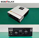 Гібридний сонячний інвертор MPPT 80A ECGSOLAX 24V 220 V 1.5KW Сонячний інвертор Чиста синусоїда, фото 7