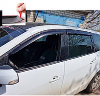 Ветровики Renault Scenic 3 2009-2016 (+Grand; +Xmod Cross), дефлекторы окон VL-Tuning, R12209