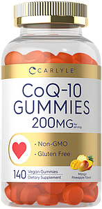Коензим Carlyle CoQ10 Gummies 50 мг 140 жув. таблеток (манго-ананас)