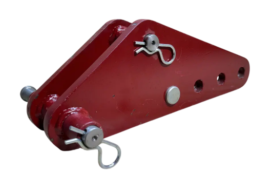 Довантажувач пластини в зборі МТЗ (зварний, 16мм, на 4 отвори, короткий, з пальцями), фото 1