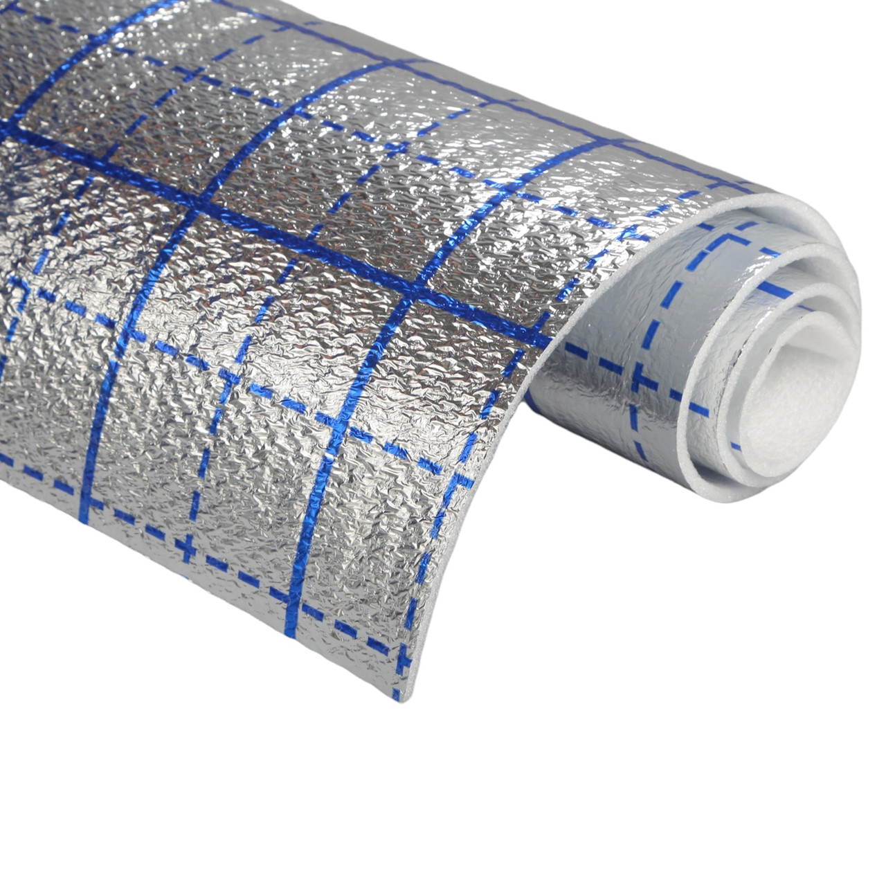 Полотно ламіноване з розміткою під теплу підлогу 2мм, бухта 50 м, фото 1