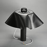 Покрівельна воронка DN110, Н600мм з листоуловлювачем, з притискним фланцем,з бітумним фартухом,і системою обігріву, фото 2