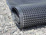 Шипоподібна геомембрана рулон 40м2, дренажна геомембрана 400г/м2 (0,4) (2х20м), фото 5