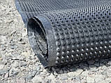 Шипоподібна геомембрана рулон 40м2, дренажна геомембрана 400г/м2 (0,4) (2х20м), фото 10