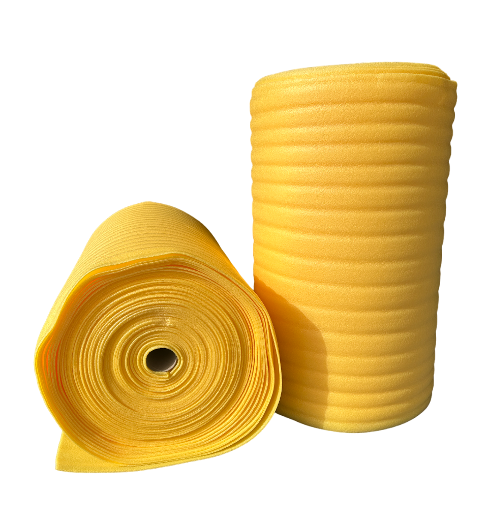 Полотно Sanstore Floor 5мм шумоізоляція під стяжку 50м2 рулон, Спінений поліетилен підвищеної щільності під стяжку 5мм, фото 1