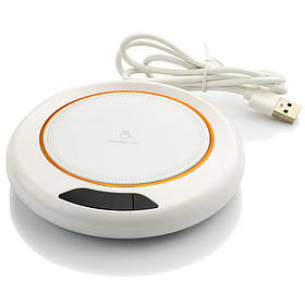 Біла нагрівальна підставка для гелю