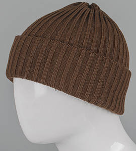 Базова подвійна з відворотом "Резинка" (250756), Коричневий