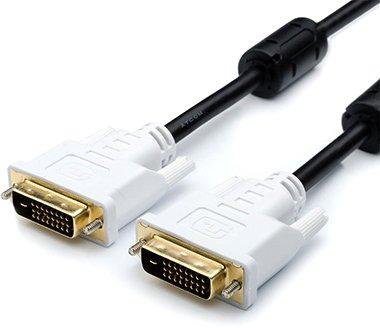 Кабель мультимедійний DVI I Кабель AWM E101344 STYLE 20276 VW-1 80°C 30V DVI (DVI-D то DVI-D) | Новий