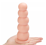 Тілесна піраміда на присосці 19 см, Анальна пробка для фістингу з 5 кульок різного діаметру, Інтимні іграшки, фото 5