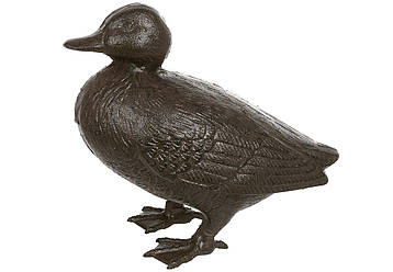 Декоративна фігура чавун Качка, 21.5*11*19см