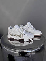 Жіночі шкіряні кросівки OFF WHITE OUT OF OFFICE FOR WALKING Люкс