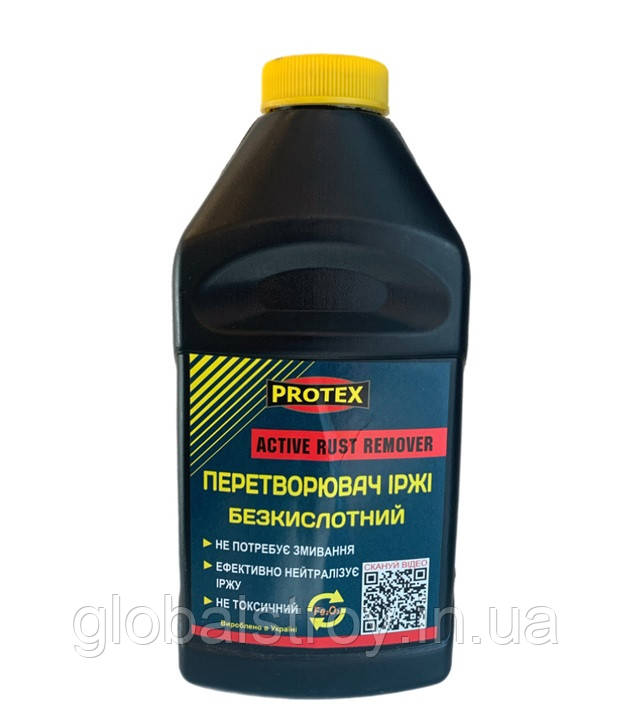 Перетворювач іржі безкислотний без змивання Protex 0,5 л, фото 1