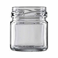 Банка скляна твіст 42 мл то 43 60шт/уп