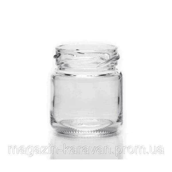 Банка скляна твіст 50 мл то 43 50 шт/уп