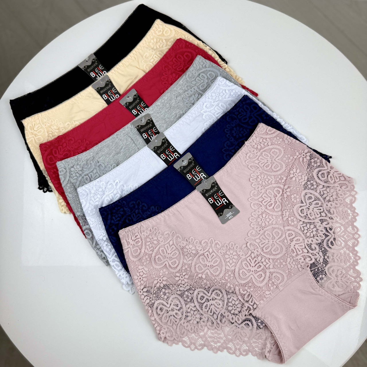 Жіночі великі бавовняні трусики #3029 Biweier, фото 1