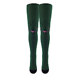 Колготки дитячі демісезонні ТМ Дюна 98-104, 56, 16-18, 3-4 роки / 4423-1983-зелений / колготи Duna весна-осінь, фото 2