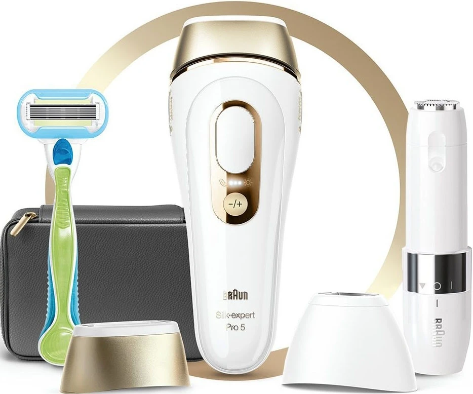 Фотоепілятор Braun Silk-expert Pro 5 IPL PL5146 White/gold UA