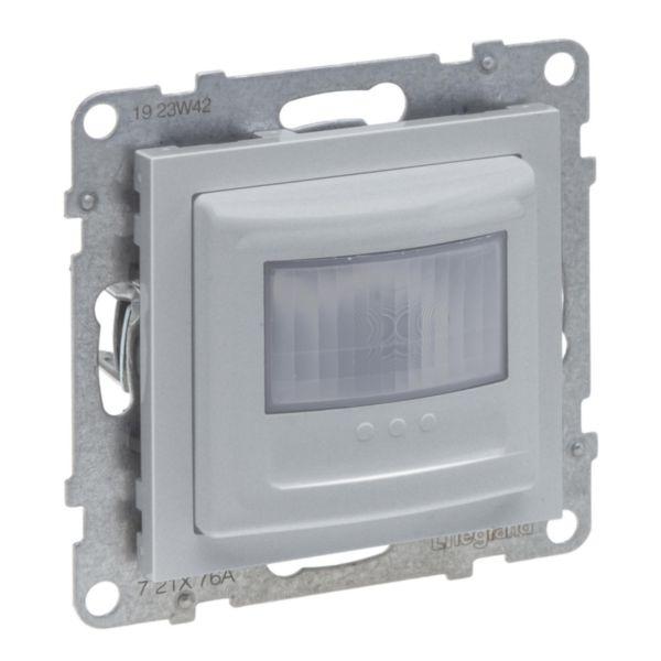 SUNO Датчик руху універсальний без нейтралі з регулюванням 100 Вт LED, колір Алюміній