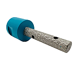 Фреза алмазна BIHUI TURBO 10 мм пальчикова М14 (DMB10), фото 4