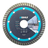 Диск алмазний BIHUI THIN TURBO 115x1,4x22,23 мм (DCBT115), фото 2