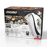 Міксер ручний Mesko MS 4227, 300 Вт, 5 швидкостей, функція Turbo, вінчики та гачки в комплекті, фото 9
