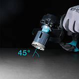 Набір алмазних коронок M14 BIHUI TURBO-10 діаметром 25/35/40/45/50/68 мм/фрези/диск/віск (DBDMS10), фото 7