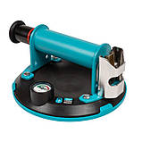 Вакуумна помпова присоска BIHUI STEEL 152 мм з металевою ручкою та манометром (SCVG6), фото 3