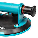 Вакуумна помпова присоска BIHUI STEEL 152 мм з металевою ручкою та манометром (SCVG6), фото 5