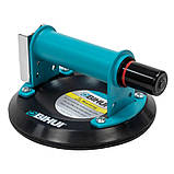 Вакуумна помпова присоска BIHUI STEEL 152 мм з металевою ручкою (SCVM6), фото 4