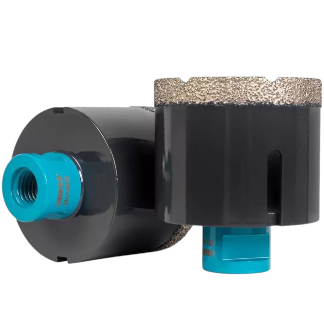 Алмазна коронка BIHUI TURBO 65 мм для сухого свердління М14 (DBDF65), фото 1