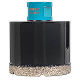 Алмазна коронка BIHUI TURBO 65 мм для сухого свердління М14 (DBDF65), фото 2