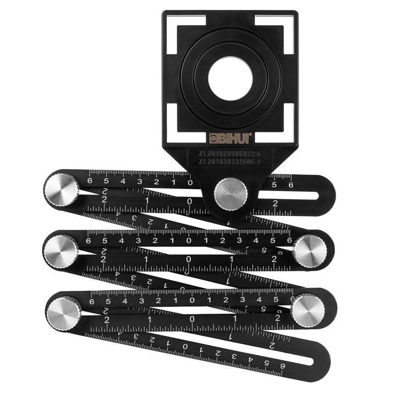 Шаблометр BIHUI алюмінієва лінійка плиточника (DBG6), фото 1