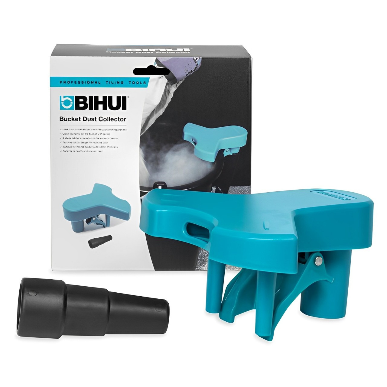 Адаптер BIHUI для відведення пилу (пиловловлювач) на відро (TDBM), фото 1