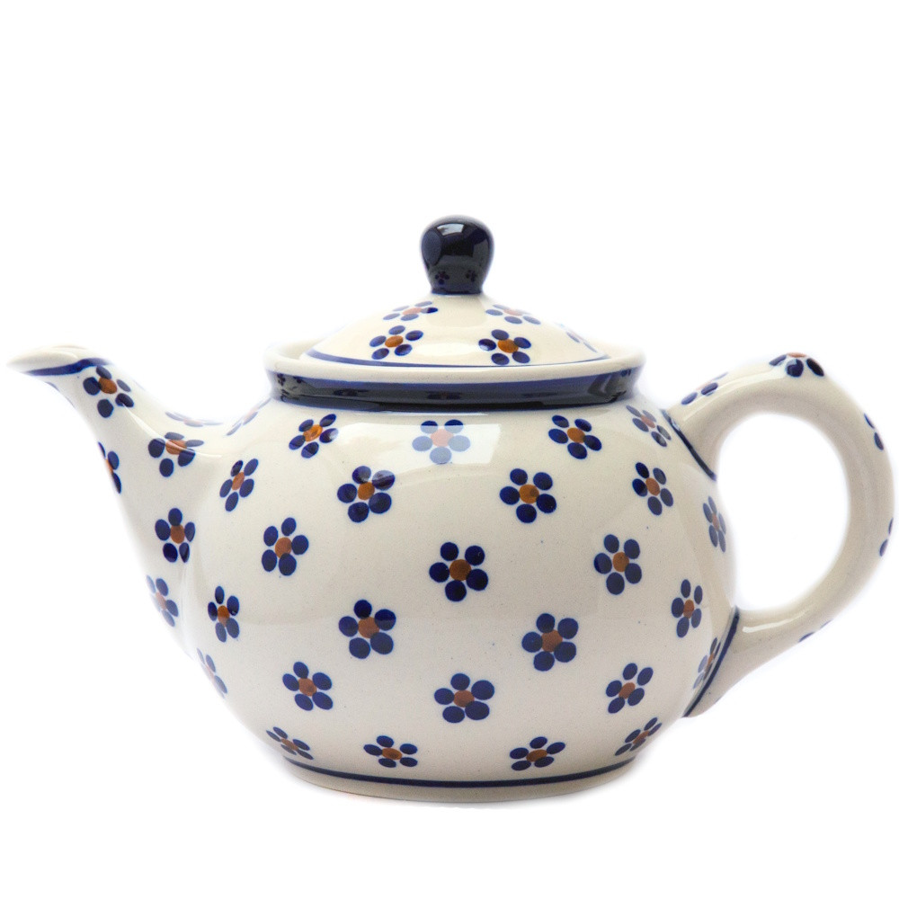 Чайник керамічний із ситечком 0,9 л Квітневі Переліски