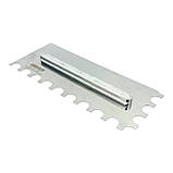 Змінне лезо BIHUI зуб U-образний для зубчастого шпателя 280х115 мм (PTSJ20), фото 2