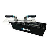 Набір зубчастих шпателів BIHUI BIG COMBO із нержавіючої сталі 9 предметів (PTSJK9), фото 2