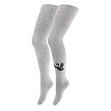 Колготки дитячі демісезонні ТМ Дюна 110-116, 56-60, 18-20, 4-6 років /4427-1987-світло-сірий / колготи Duna весна-осінь З ЛЮРЕКСОМ, фото 2