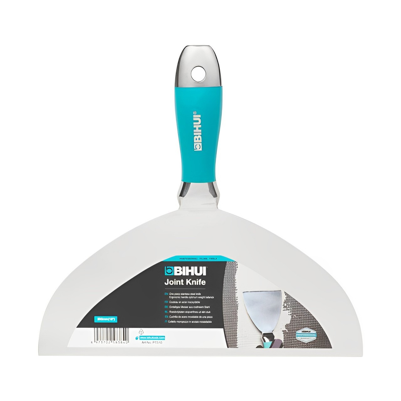 Шпатель BIHUI MONOLIT 250 мм з полірованої нержавіючої сталі (PTS10), фото 1