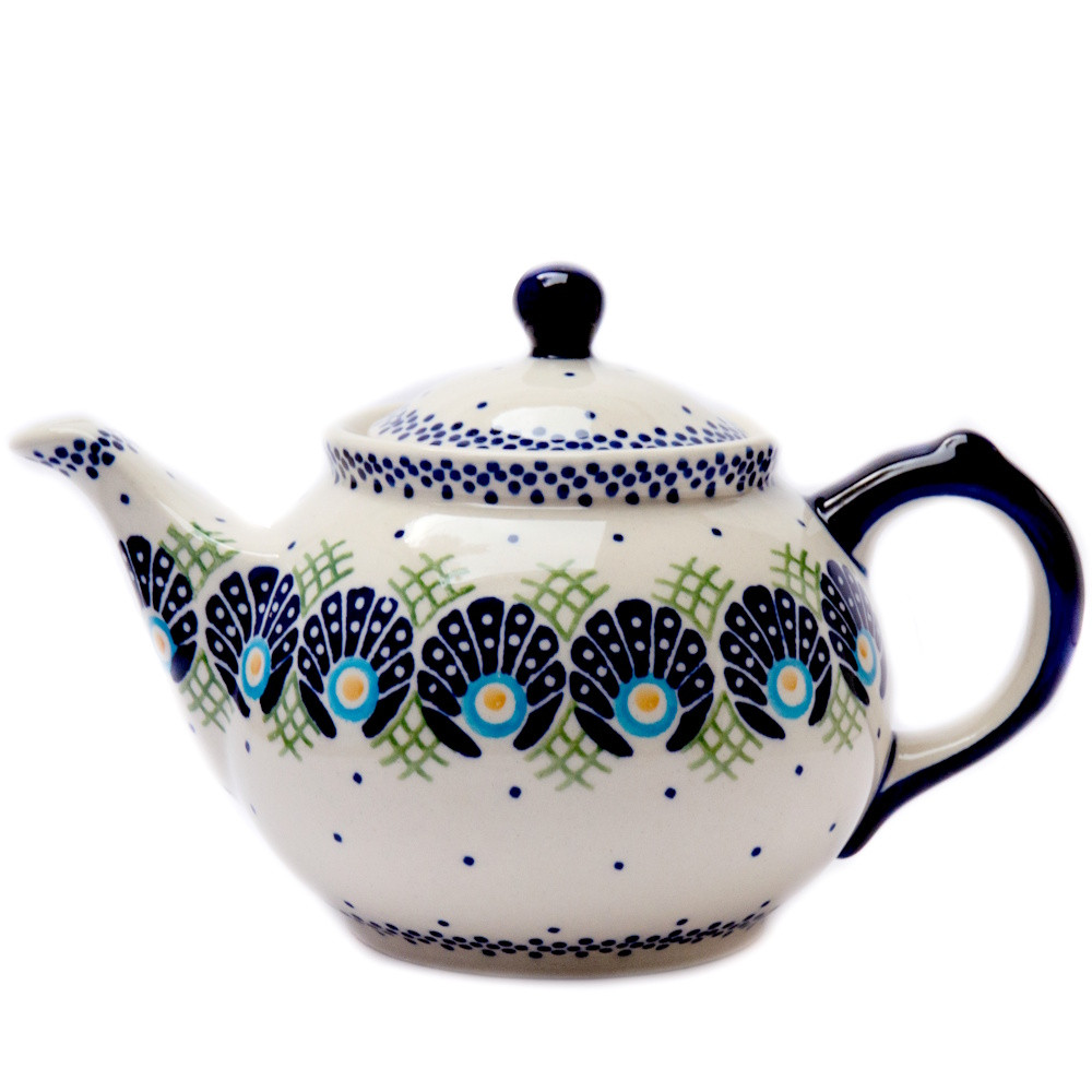 Чайник керамічний із ситечком 0,9 л