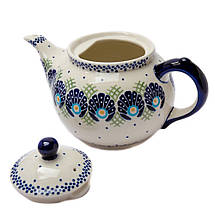 Чайник керамічний із ситечком 0,9 л, фото 5