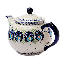 Чайник керамічний із ситечком 0,9 л, фото 3